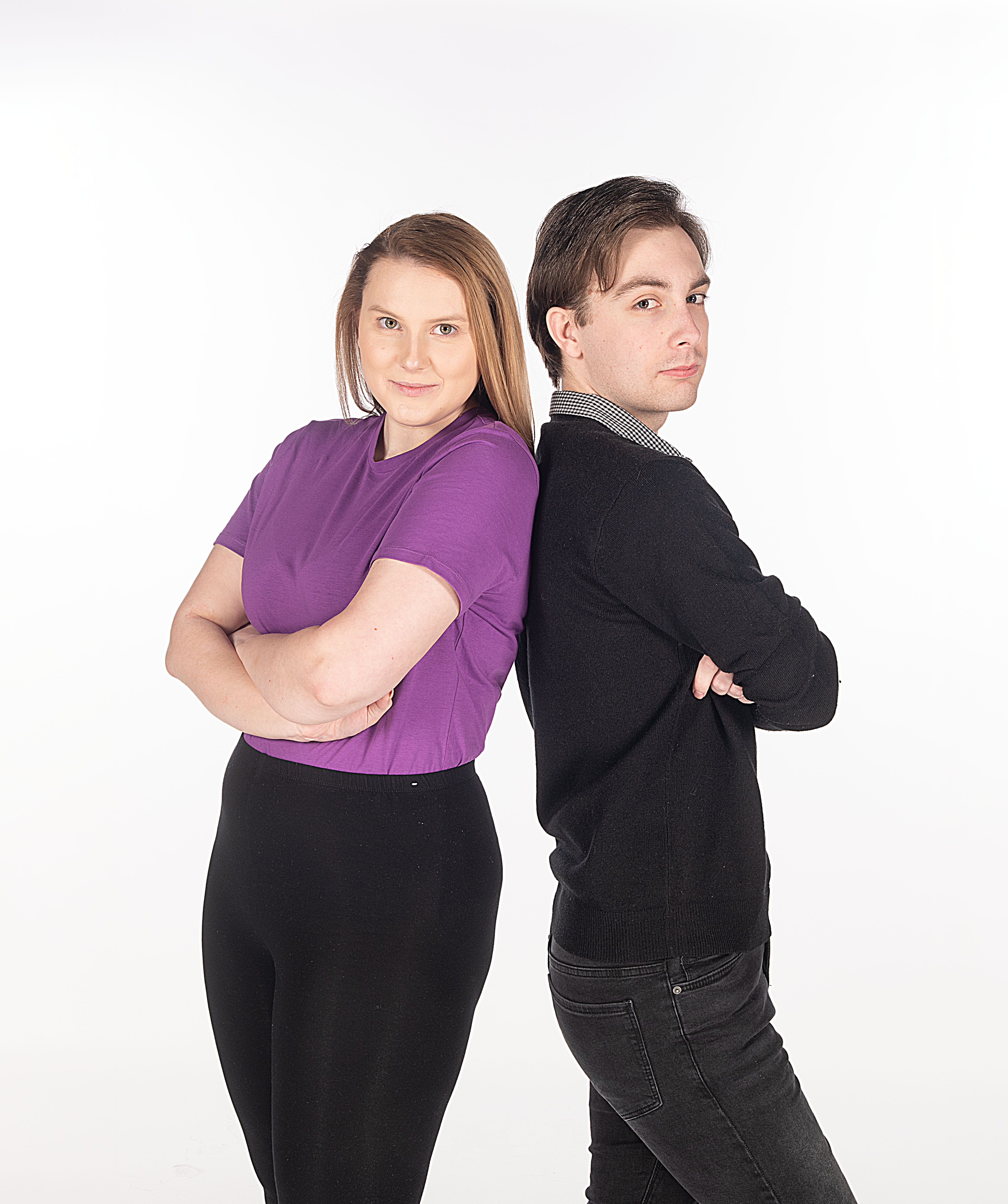 Studio headshot with clean, modern lighting