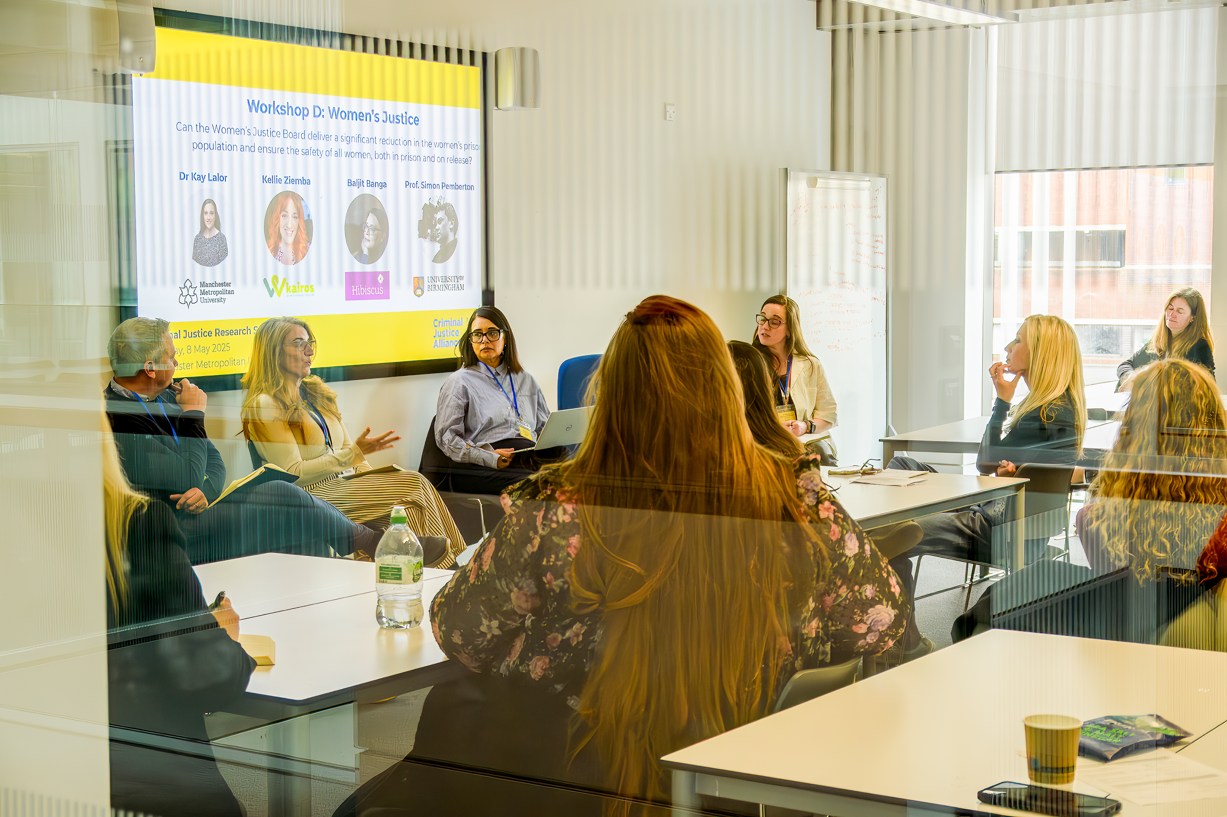 Panel discussion at a professional event