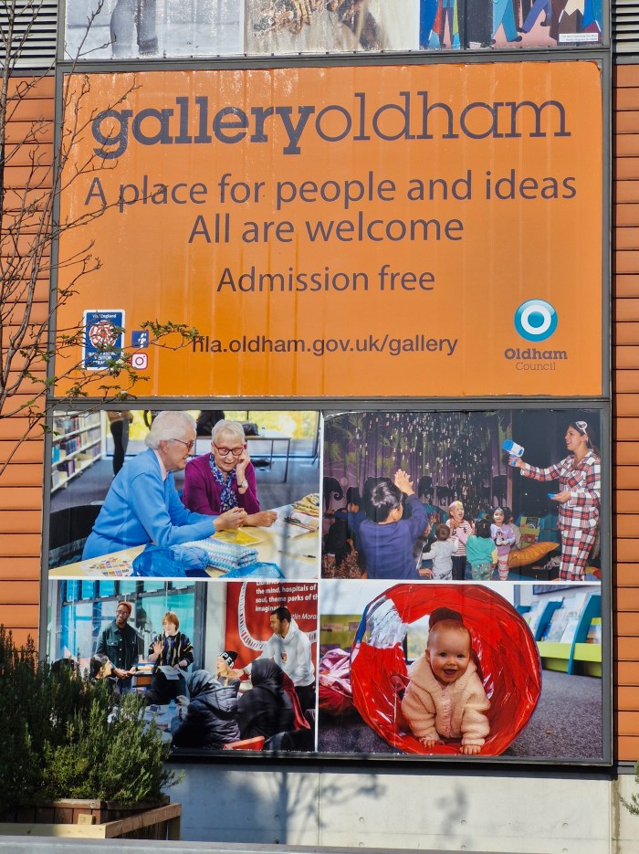 Documentary photographer Oldham Manchester - commissioned exhibition displayed at Oldham Gallery libraries project