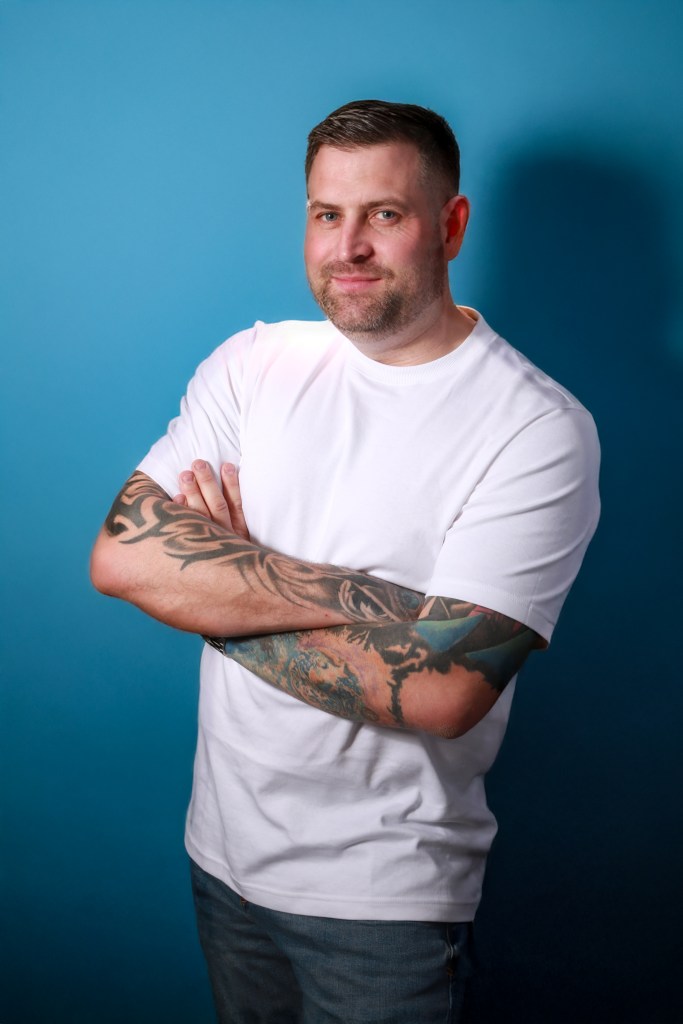 Mens Studio Portraits and headshots Oldham and Manchester