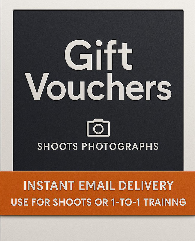 Photography Gift Vouchers