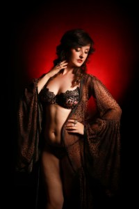 Boudoir Studio Portrait Photography with Gels, female empowerment